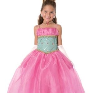 Pink Princess Costume, Size XSM